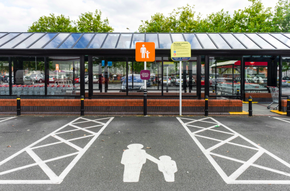 <em>Sainsbury’s said they would fine anyone misusing the spaces (Caters)</em>