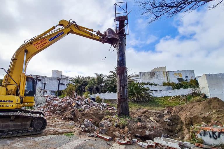 Demolieron el boliche Ku de Pinamar