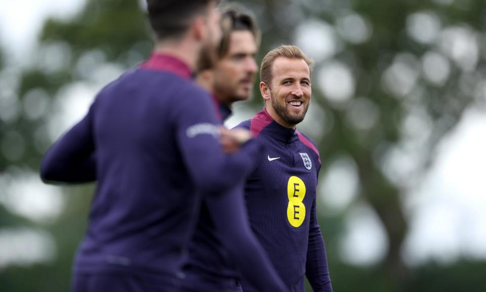 <span>Harry Kane will pick up his 100th England cap against Finland at Wembley.</span><span>Photograph: Eddie Keogh/The FA/Getty Images</span>