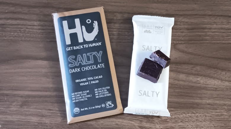 hu salty dark chocolate bar