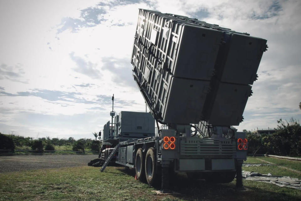 國軍飛彈車機動部署。（圖／國防部）