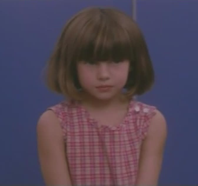 Shailene Woodley en “Replacing Dad” (1999): Con tan sólo 6 años de edad y este adorable corte de pelo, la ahora estrella del mundo “Divergente” debutó en la pantalla grande tan sólo como “la pequeñita”, un papel que ni siquiera tenía nombre.