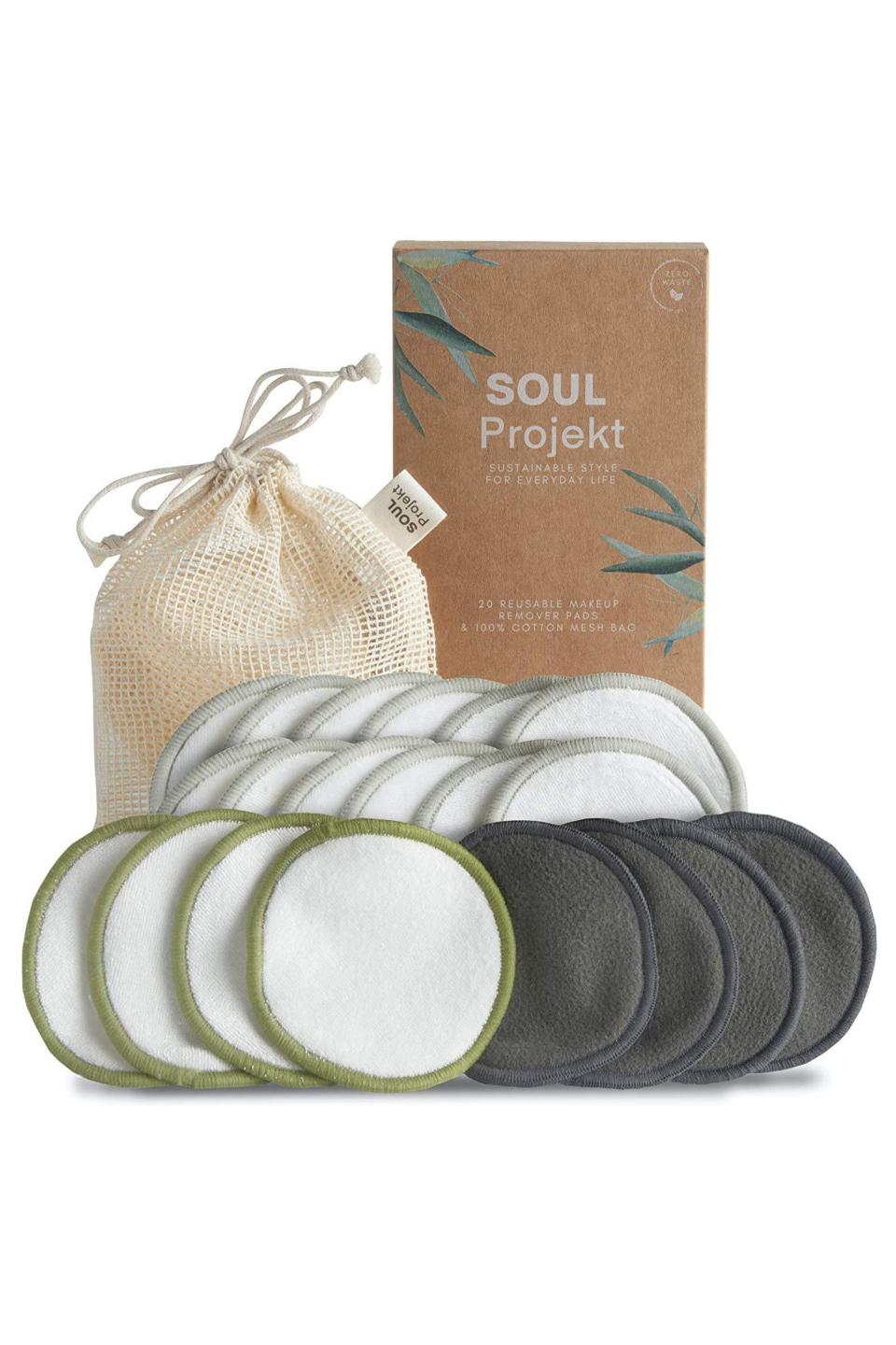 20 x Reusable Make Up Remover Pads