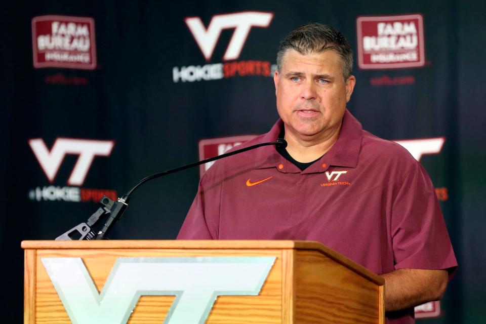 Stu Holt at Virginia Tech has experience with the Scott Satterfield running game. UC needs a running backs coach after the departure of De'Rail Sims to Tennessee.