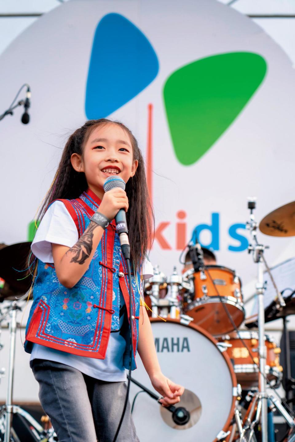 迷笛透過比賽選拔出青少年樂團，並提供表演舞台，藉此鼓勵家長支持孩子從小學音樂。（迷笛提供）