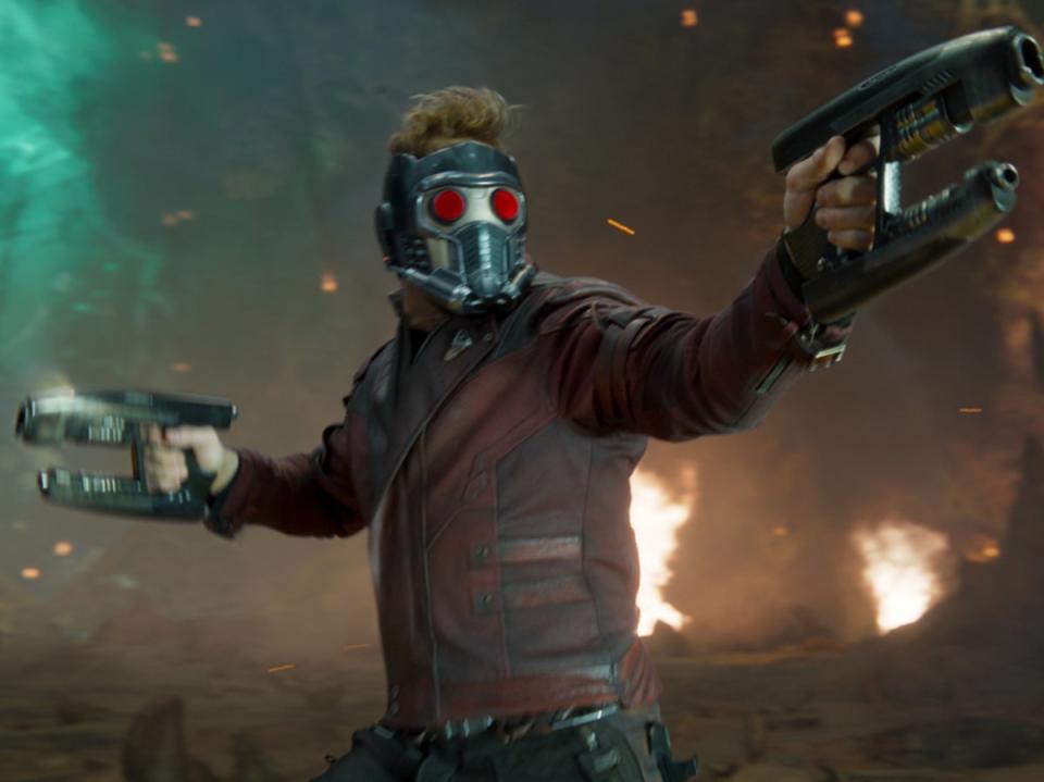 Chris Pratt in ‘Guardians of the Galaxy, vol 2' (©Marvel Studios 2017)