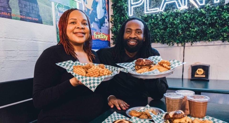 Customers’ smiles and positive reviews keep Twisted Plants co-owners Brandon and Arielle Hawthorne motivated. “I like to see people smile,” Brandon says. “I like to see people appreciate what you bring to the table.” (Photo courtesy of Twisted Plants)