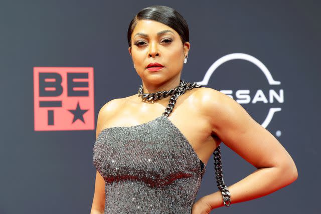 <p>Momodu Mansaray/WireImage</p> Taraji P. Henson, 2022 BET Awards