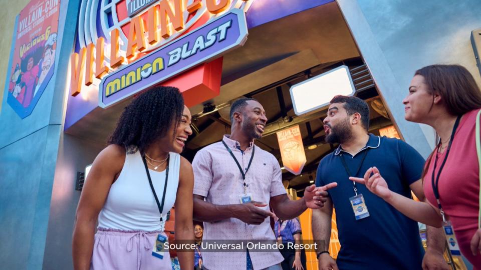 Minion Land on Illumination Avenue officially opened Aug. 11 at Universal Orlando Resort.