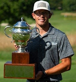 Brad Hawkins, the golf coach at Walters State, won the Tennessee State Golf Open Thursday at Council Fire in Chattanooga.