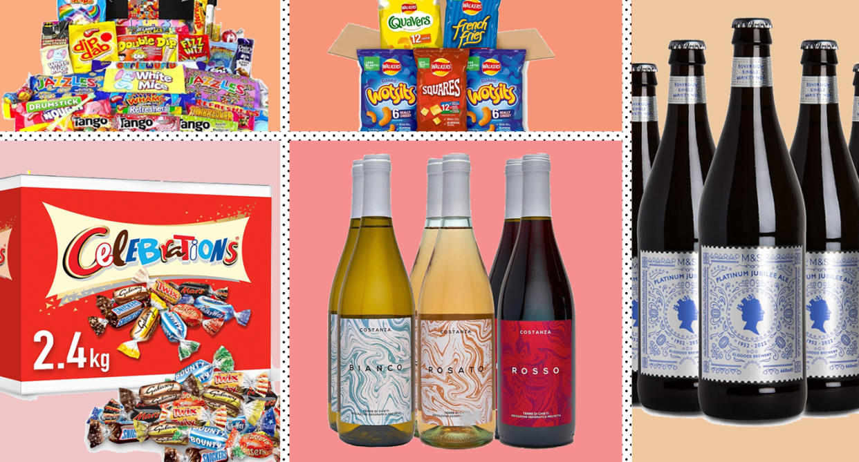 Best food and drink bundles to buy ahead of the Platinum Jubilee weekend. (Yahoo Life UK)