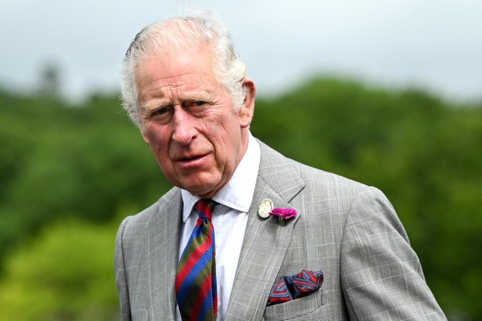 Prince Charles, Prince of Wales during a visit to the National Botanic Garden of Wales