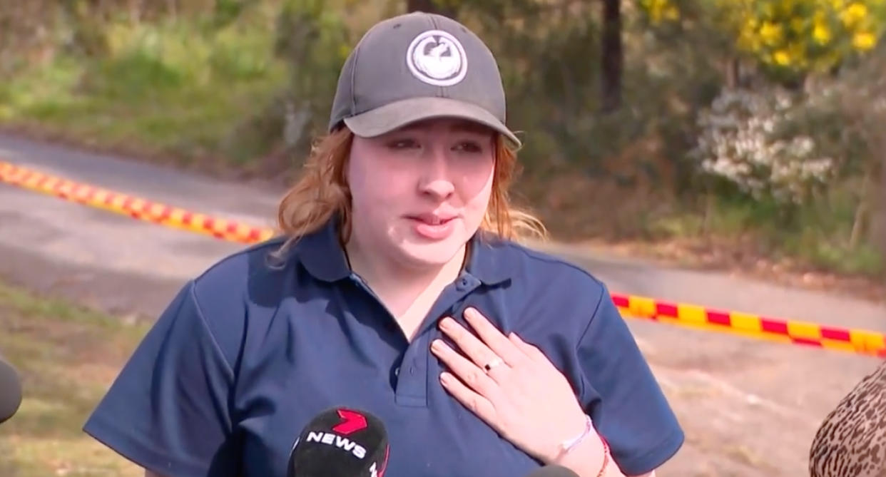 Picton High School student Ellie Mount spoke about how she could've avoided the five-person car crash in Picton which led two of her best friends to die. Source: 7 News