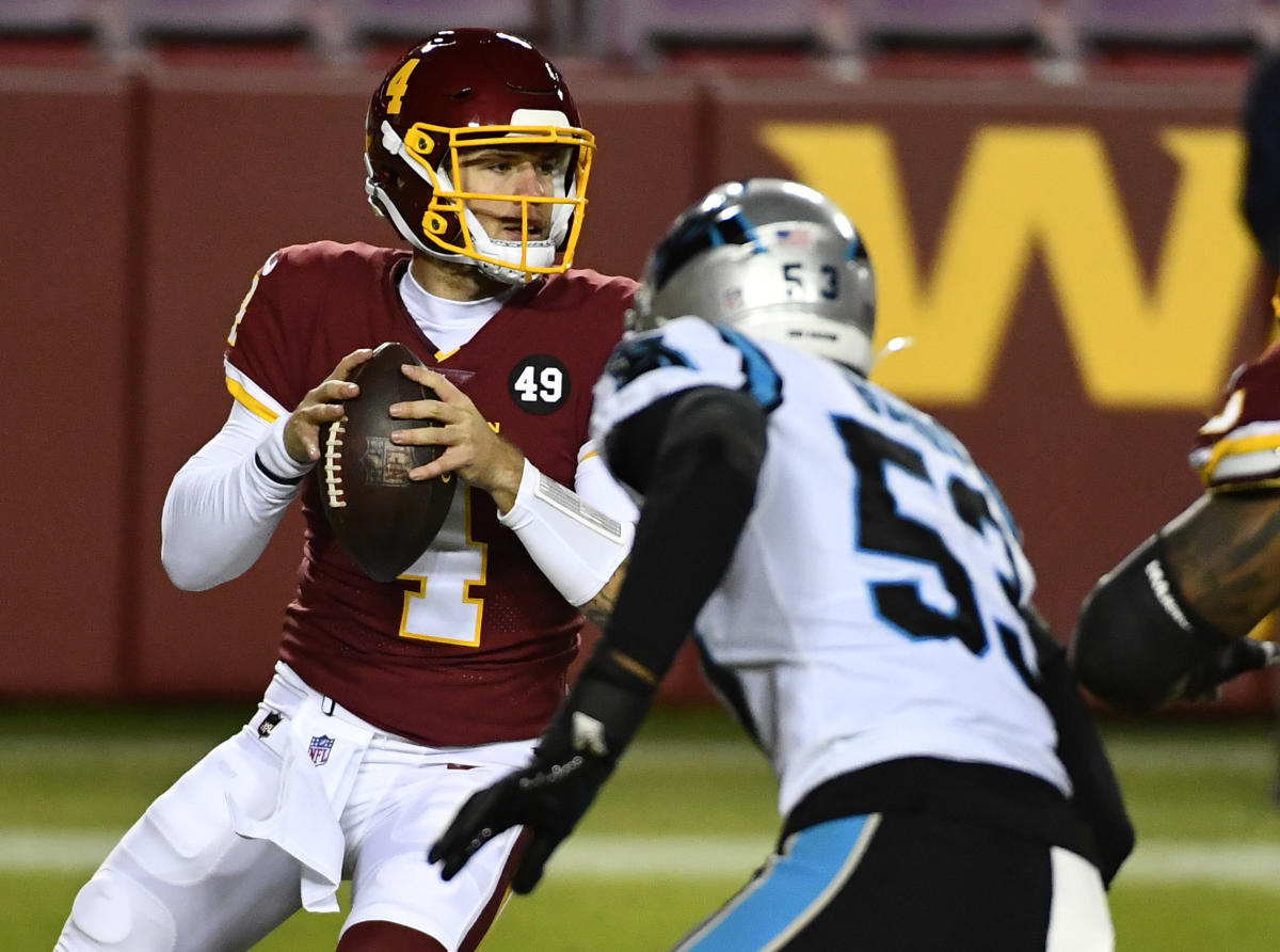 Who is Taylor Heinicke, starting QB for the Washington Football Team?