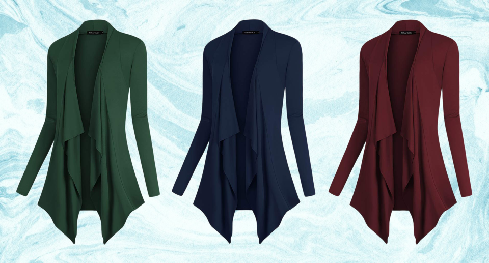 Amazon's #1 best-selling cardigan has you covered. (Credit: Amazon)