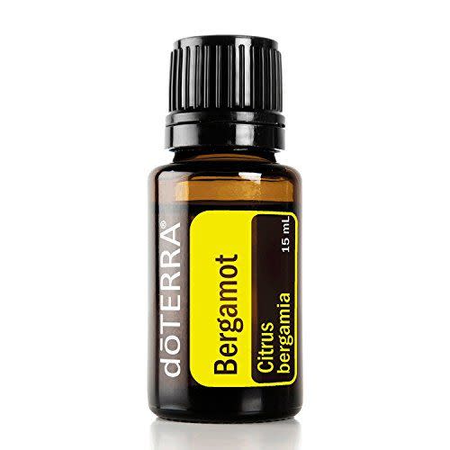 <p>doTERRA Bergamot Essential Oil</p><p>amazon.com</p><p>$48.00</p><p><a href="http://www.amazon.com/dp/B00CKJGIS2/?tag=syn-yahoo-20&ascsubtag=%5Bartid%7C2140.a.19904702%5Bsrc%7Cyahoo-us" rel="nofollow noopener" target="_blank" data-ylk="slk:Shop Now;elm:context_link;itc:0;sec:content-canvas" class="link rapid-noclick-resp">Shop Now</a></p><span class="copyright">amazon.com</span>