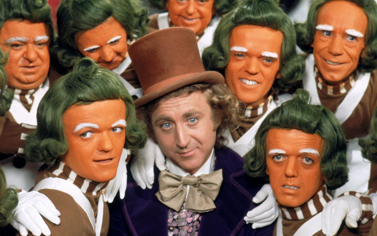 Gene Wilder played the eccentric chocolatier in the 1971 adaptation of Roald Dahl's children's book