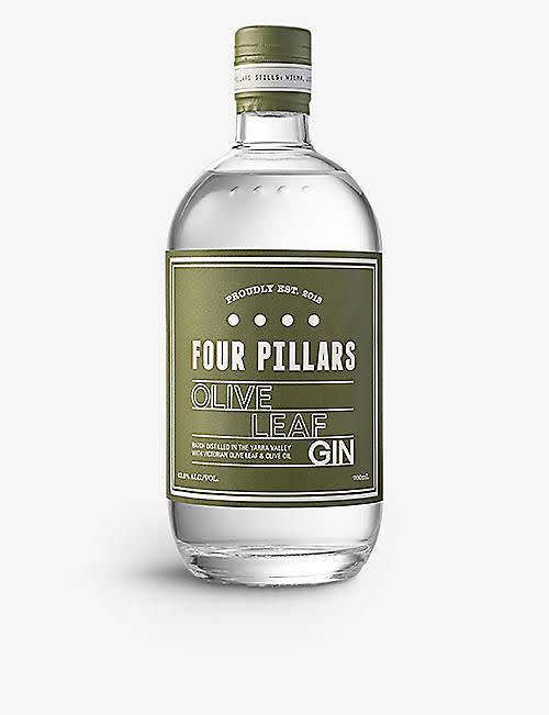 2) Four Pillars olive leaf gin