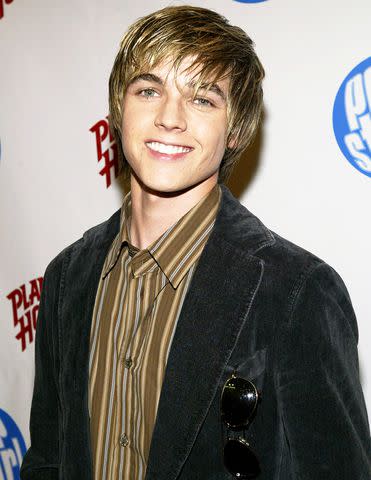 <p>Paul Hawthorne/Getty</p> Jesse McCartney in New York City in September 2004