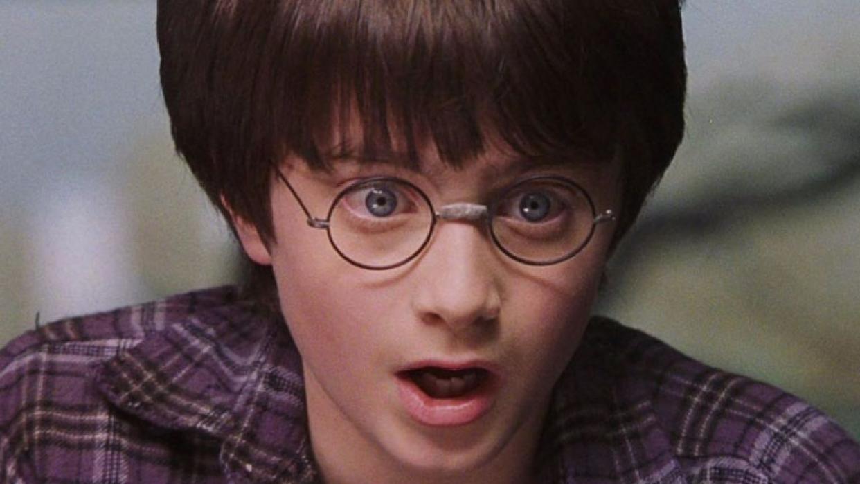 Daniel Radcliffe in Harry Potter and the Philosopher's Stone. (Warner Bros)