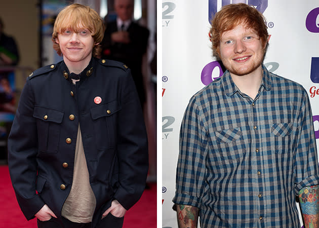 rupert grint ed sheeran meme