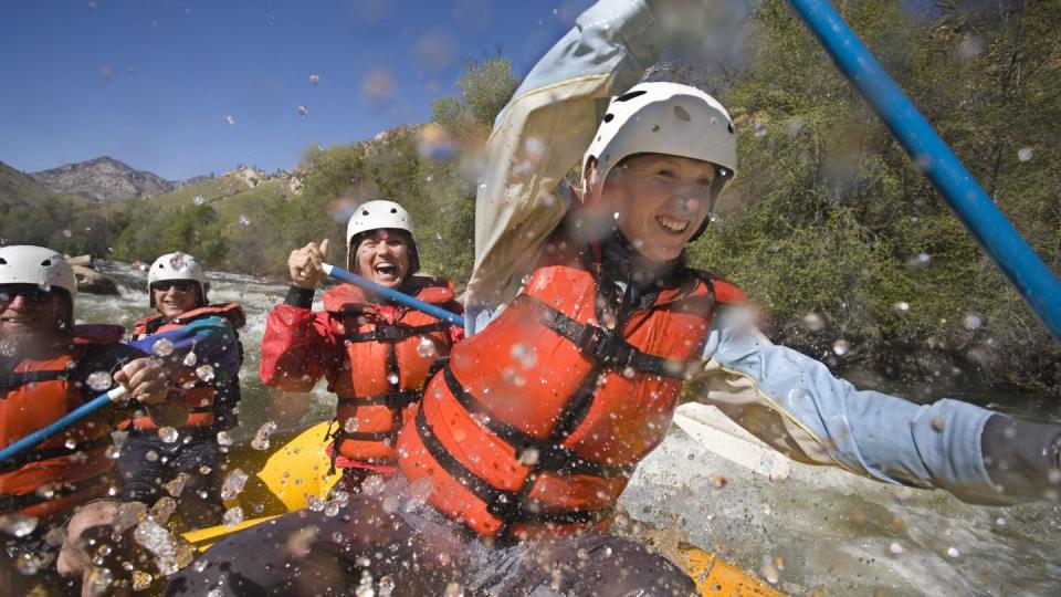 group whitewater rafting on kern river
