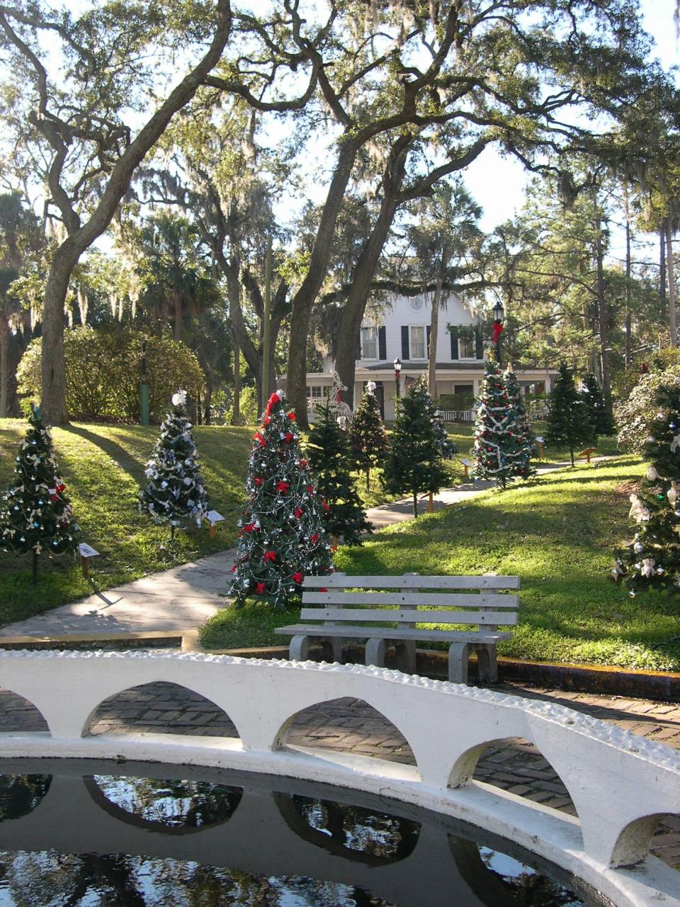 The Parade of Trees takes over Spring Park in Green Cove Springs through most of December.