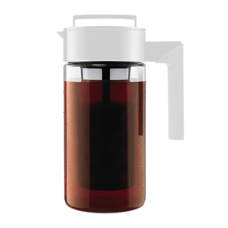 <p>Courtesy of Amazon</p><p>Dads of summer babies understandably might not be eager to down a hot cup of joe in the morning. They’ll appreciate this Takeya cold brew coffee maker, essentially a pitcher with a permeable inner compartment that holds coffee grounds in the surrounding water. After a few hours in the fridge, dads will have four servings of delicious, smooth cold brew to wake them up and keep them going.</p><p>[$28; <a href="https://clicks.trx-hub.com/xid/arena_0b263_mensjournal?q=https%3A%2F%2Fwww.amazon.com%2Fdp%2FB08BH5BGDW%3Fth%3D1%26linkCode%3Dll1%26tag%3Dmj-yahoo-0001-20%26linkId%3D8f05538c28d5a0471553902b10a77fa6%26language%3Den_US%26ref_%3Das_li_ss_tl&event_type=click&p=https%3A%2F%2Fwww.mensjournal.com%2Fgear%2Fgifts-for-new-dads%3Fpartner%3Dyahoo&author=Cameron%20LeBlanc&item_id=ci02cc9a3980002714&page_type=Article%20Page&partner=yahoo&section=shopping&site_id=cs02b334a3f0002583" rel="nofollow noopener" target="_blank" data-ylk="slk:amazon.com;elm:context_link;itc:0;sec:content-canvas" class="link ">amazon.com</a>]</p>