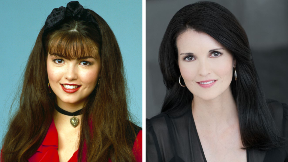 Angela Watson Left: 1990s; Right: 2020