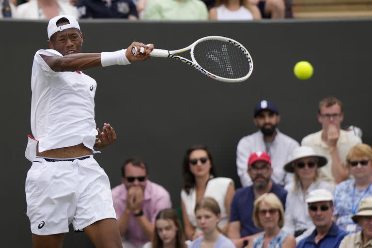 Christopher Eubanks derrotó a Stefanos Tsitsipas en los 8vos de final de Wimbledon 