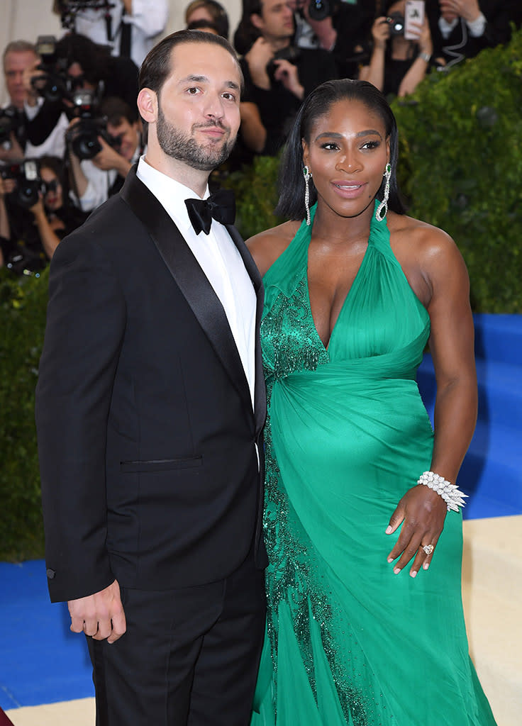 Alexis Ohanian and Serena Williams