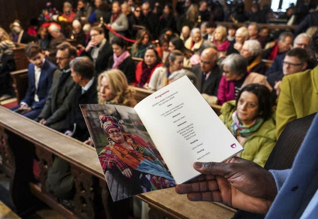 Camila Batmanghelidjh funeral