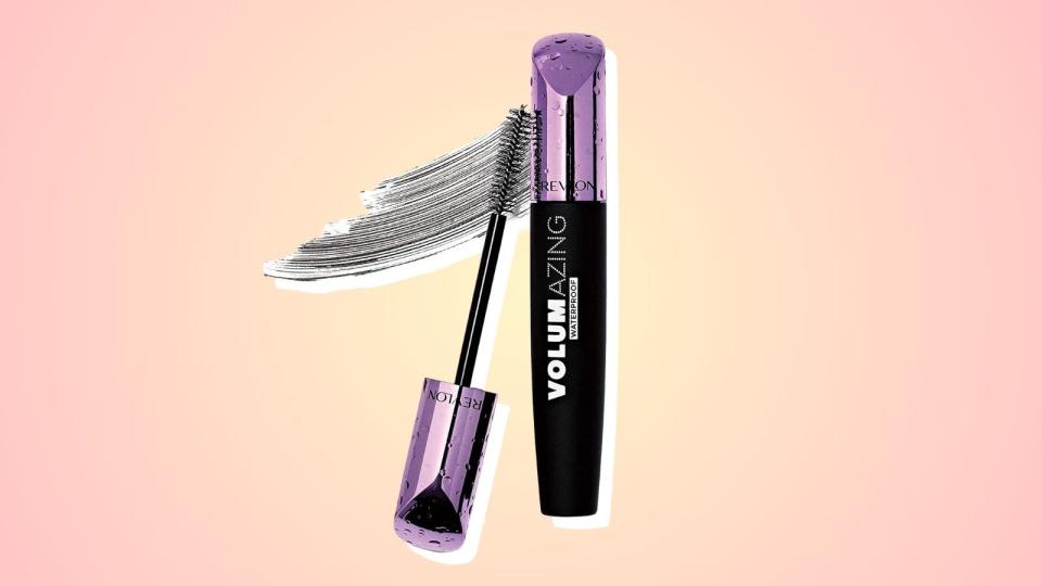 Add volume to your lashes with the Revlon Volumazing Waterproof Mascara.