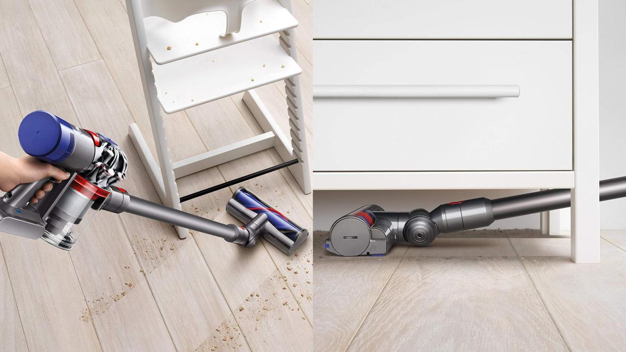 This sleek, cordless vacuum is a must at this amazing low price.