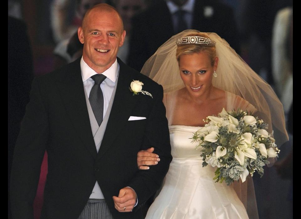 Phillips is first cousin's with Prince William and Harry. She and Tindall, a pro rugby player, married on July 30, 2011 with a low-key ceremony attended by the British royal family.    (AFP photo)    
