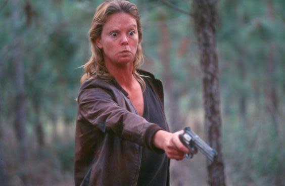 Charlize Theron as Aileen Wuornos in ‘Monster’ (Newmarket Films)