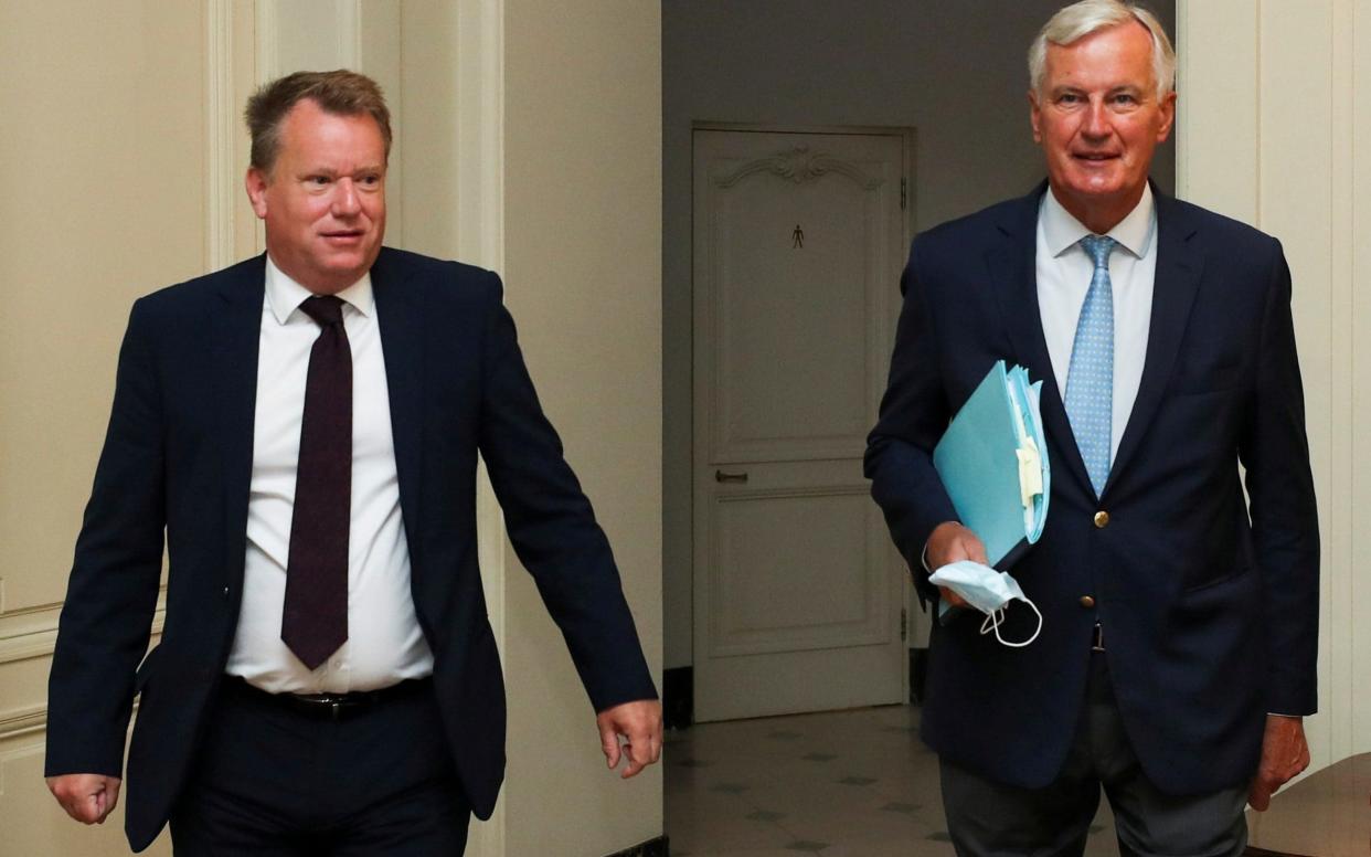 David Frost and Michel Barnier have failed to find a Brexit breakthrough after 14 days of intensive talks.  - Reuters