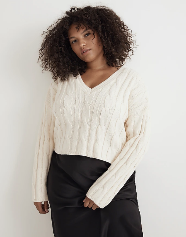 <p><a href="https://go.redirectingat.com?id=74968X1596630&url=https%3A%2F%2Fwww.madewell.com%2Fcable-knit-v-neck-crop-sweater-99107160227.html&sref=https%3A%2F%2Fwww.womenshealthmag.com%2Flife%2Fg45617546%2Frory-gilmore-sweater%2F" rel="nofollow noopener" target="_blank" data-ylk="slk:Shop Now;elm:context_link;itc:0;sec:content-canvas" class="link ">Shop Now</a></p><p>Cable Knit V-Neck Crop Sweater</p><p>madewell.com</p><p>$84.50</p><span class="copyright">Madewell</span>