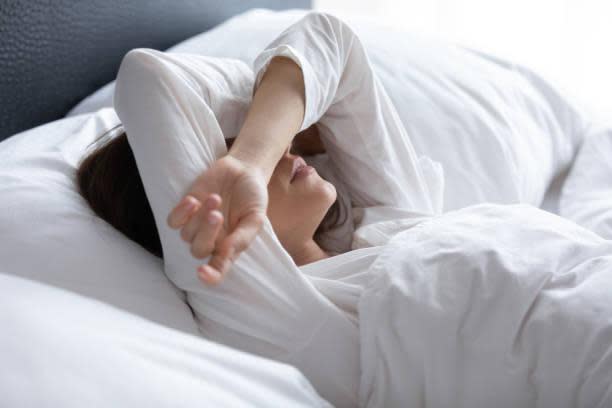 <strong>阻塞型睡眠呼吸中止症是因患者在睡眠時，上呼吸道肌肉塌陷，導致部分呼吸氣流因阻塞而減少。（示意圖／pixabay）</strong>