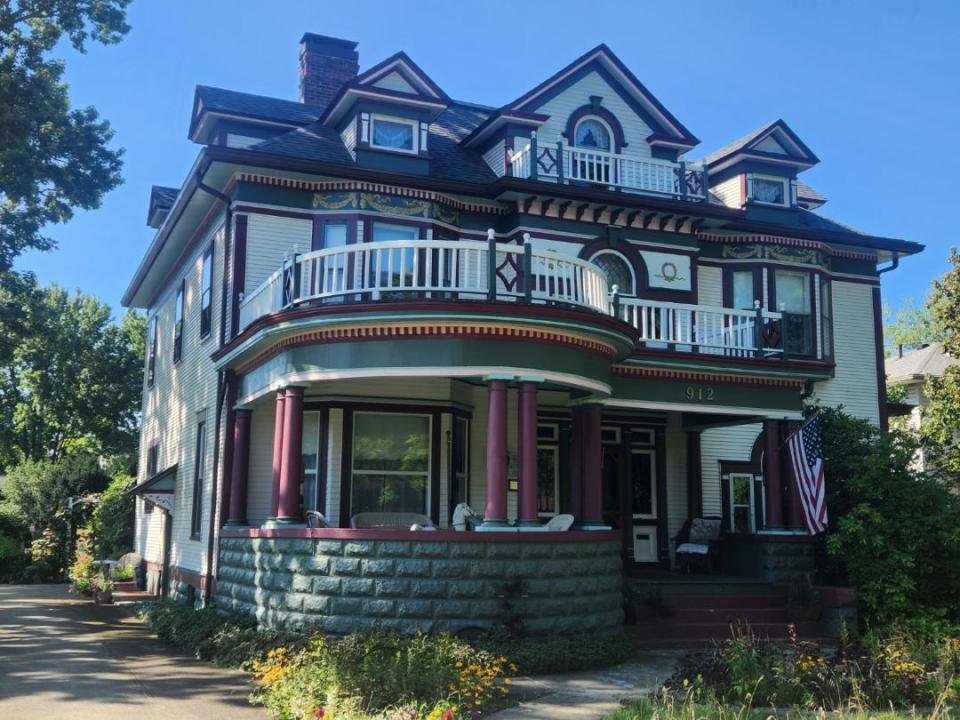 The home of Myron and Linda Shetler, located at 912 E. Front St., Dover, is featured in the 2023 Christmas Tour of Homes. It was built in 1903 by Jabez Reeves.