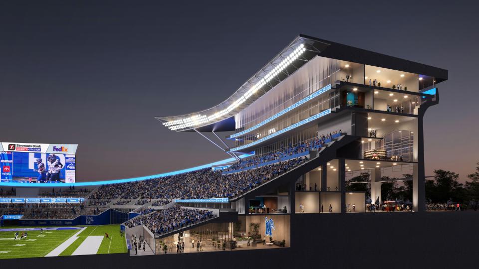 The University of Memphis and the City of Memphis have announced plans to pursue a $150-200 million renovation to Simmons Bank Liberty Stadium to revitalize and modernize the home of Memphis Tiger Football.