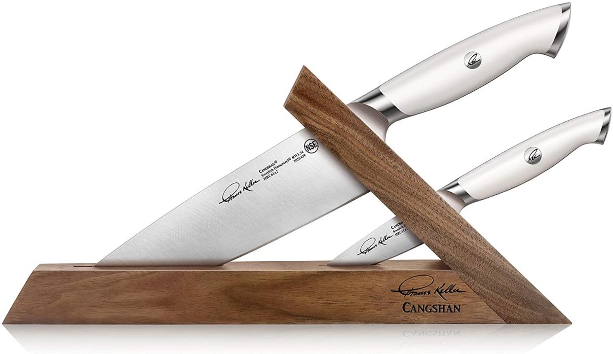 Cangshan Thomas Keller Signature Collection Swedish Powder Steel Forged, 3-Piece TAI Bloc