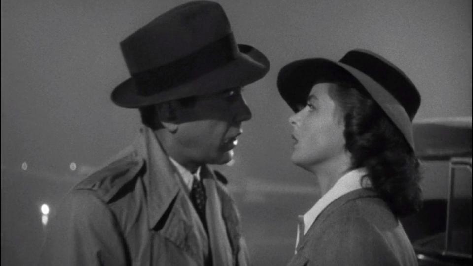 Humphrey Bogart and Ingrid Bergman in Divine Rivals