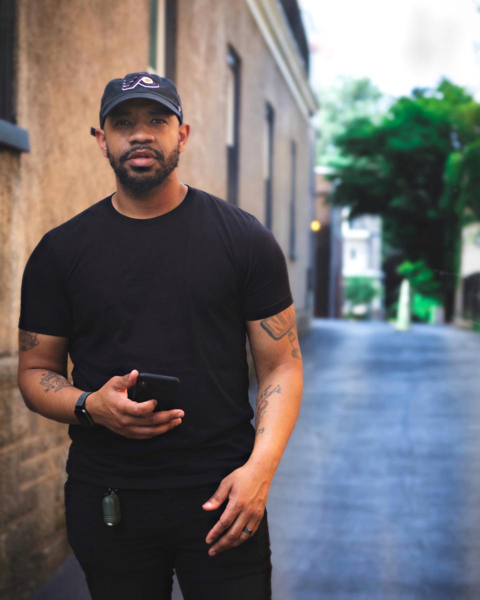 Pastor Carl Day of the Culture Changing Christians Church is pictured in Philadelphia, where he conducts violence-reduction programs.