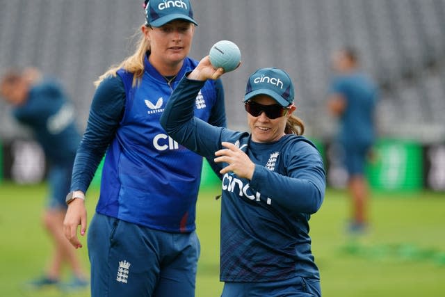 England Women Nets Session and Press Conference &#x002013; The Seat Unique Stadium &#x002013; Tuesday July 11th