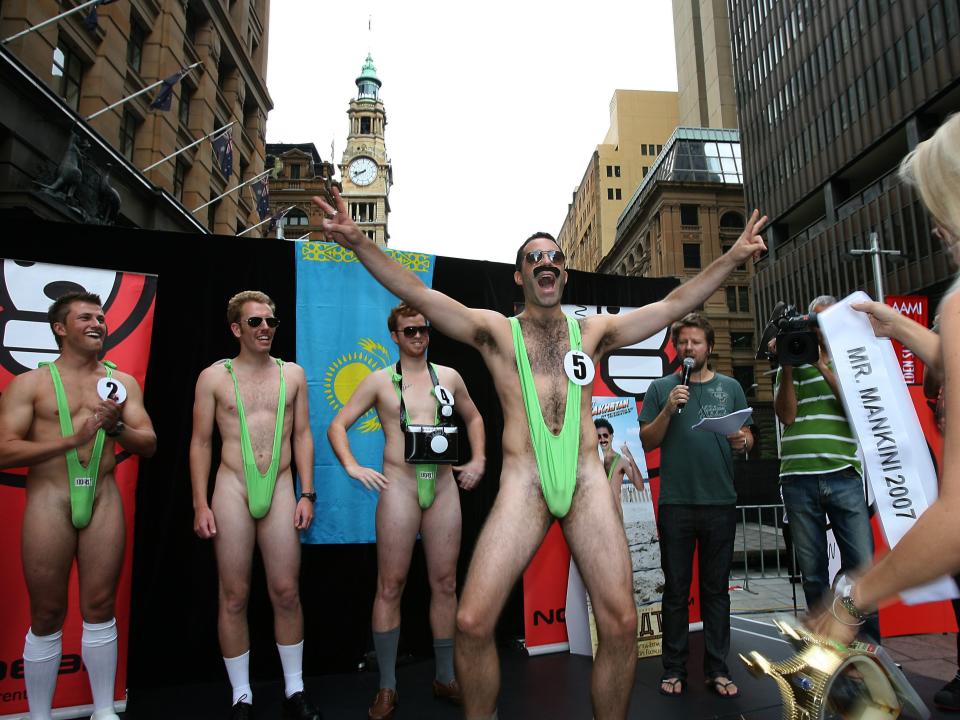 (AUSTRALIA OUT) Radio Nova's Mankini 2007 winner, Matias Stevens, 21 March 2007. SMH Picture by SAHLAN HAYES (Photo by Fairfax Media via Getty Images/Fairfax Media via Getty Images via Getty Images)