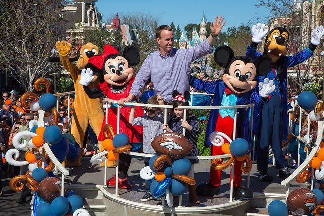 Paul Hiffmeyer/Disneyland Resort via Getty Peyton Manning