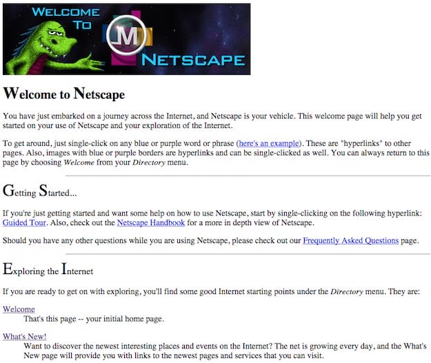 netscape website
