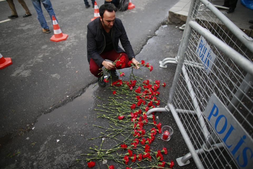 istanbul turkey attack mourners