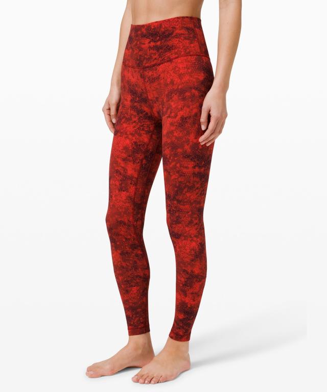 Lululemon Dropped Acid-Washed Align and Wunder Under Leggings for